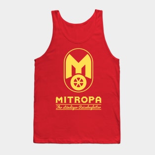 Mitropa logo - your constant travel companion (yellow) Tank Top